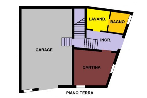 V28 1 PLAN PIANO TERRA A COL