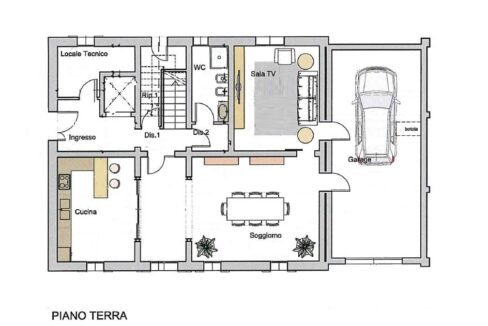 R3 PLAN 1 PIANO TERRA