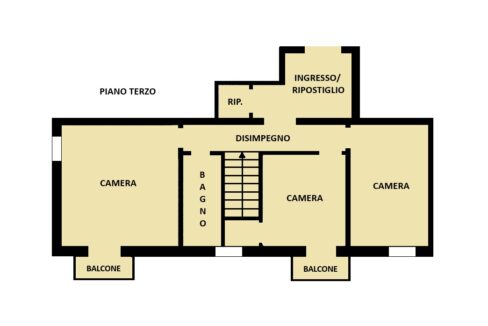 A84 PLAN2 A COL PIANO TERZO